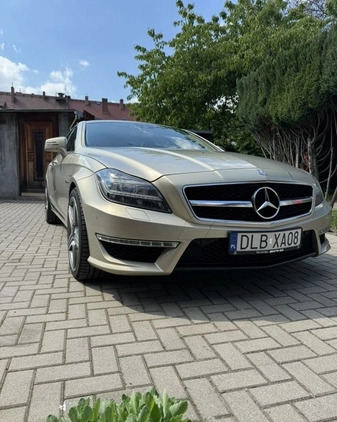 Mercedes-Benz CLS cena 149600 przebieg: 184250, rok produkcji 2011 z Leśna małe 742